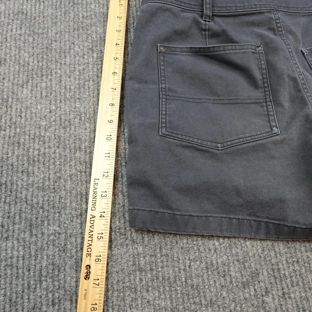 REI Co-op Cargo Shorts Womens 10 Gray Twill Hiking Outdoor Pockets Casual Trail
